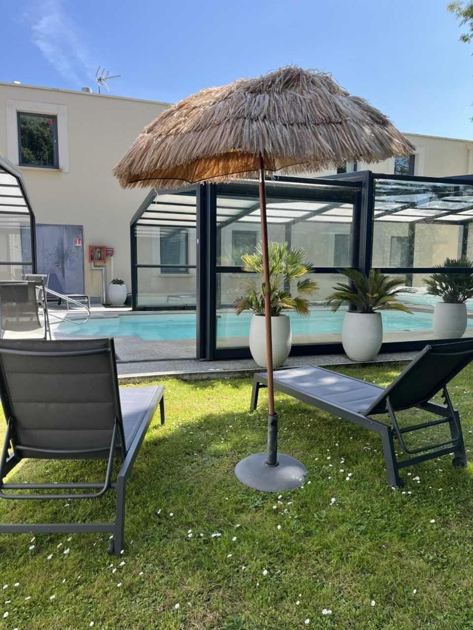 Hotel Best Western La Mare O Poissons Ouistreham Bagian luar foto