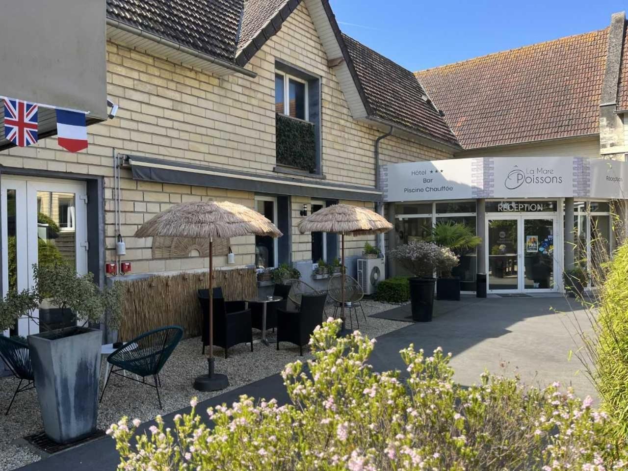 Hotel Best Western La Mare O Poissons Ouistreham Bagian luar foto