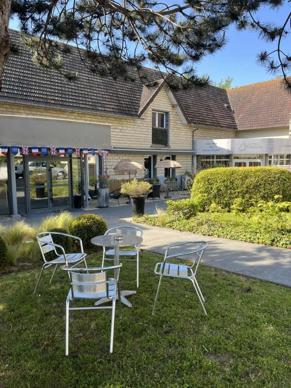 Hotel Best Western La Mare O Poissons Ouistreham Bagian luar foto