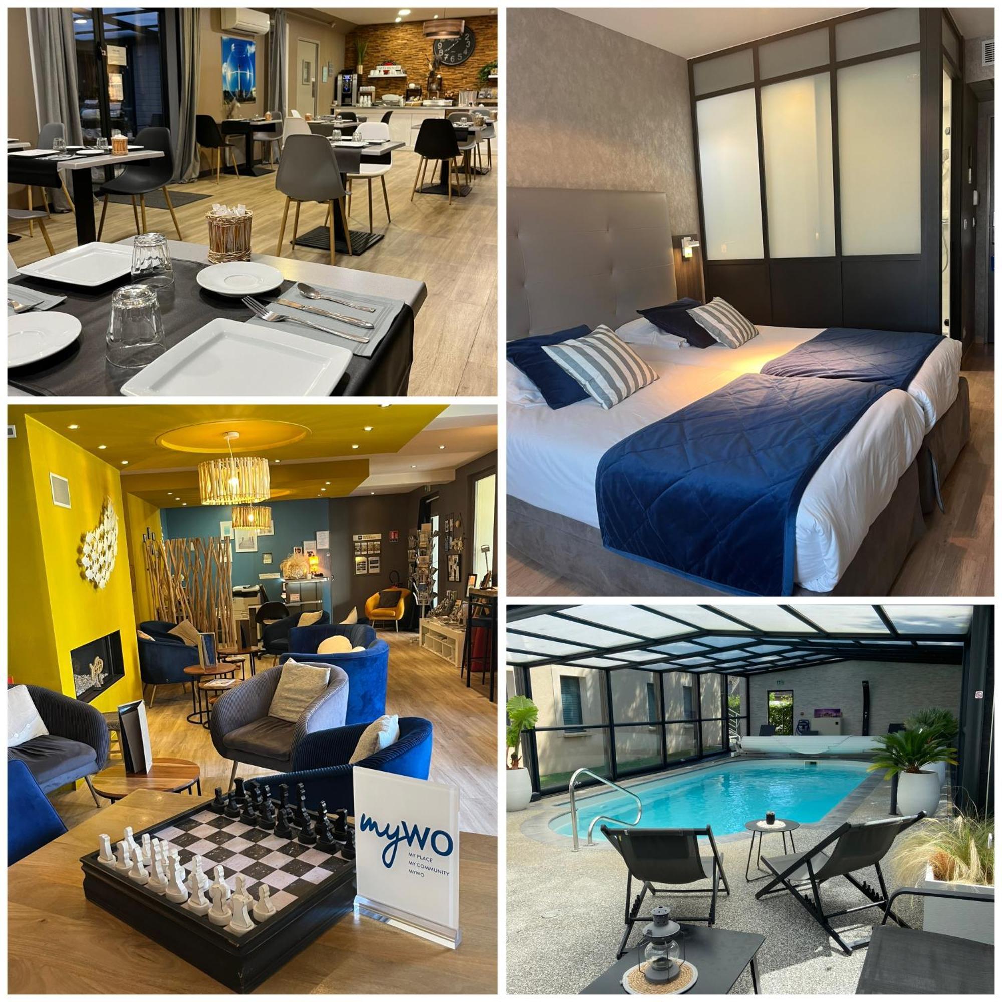 Hotel Best Western La Mare O Poissons Ouistreham Bagian luar foto